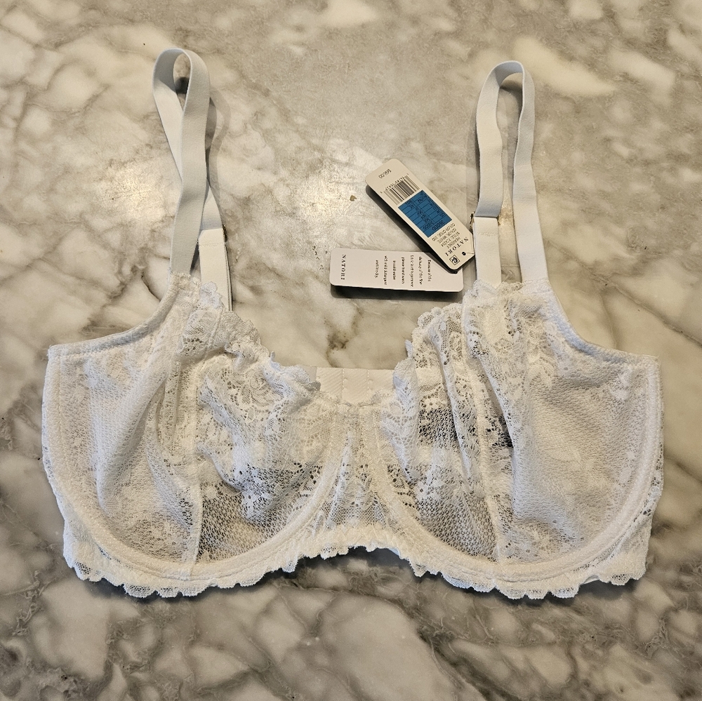 Natori Heavenly White Lace Underwire BRA